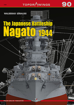 Paperback The Japanese Battleship Nagato 1944 Book