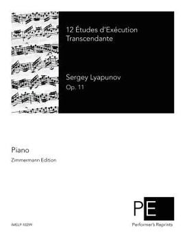 Paperback 12 Etudes d'Exécution Transcendante Book