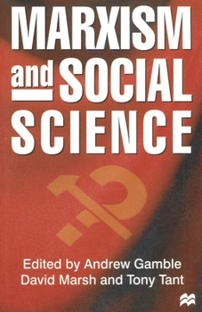 Paperback Marxism and Social Science Book