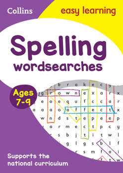 Paperback Spelling Word Searches: Ages 7-9 Book