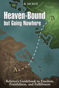 Paperback Heaven-Bound but Going Nowhere: Believer's Guidebook to Freedom, Fruitfulness, and Fulfillment Book
