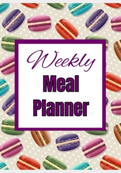 Weekly Meal Planner: Meal planner with grocery list