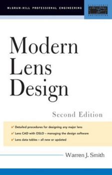 Hardcover Modern Lens Design Book