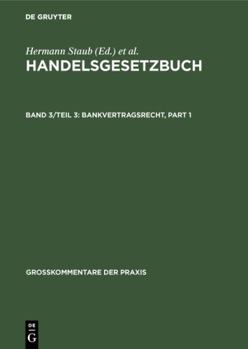 Hardcover Bankvertragsrecht [German] Book