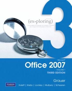 Spiral-bound Exploring Microsoft Office 2007 Vol. 1 Book