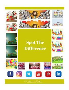 Paperback Spot the difference: kids activity Book