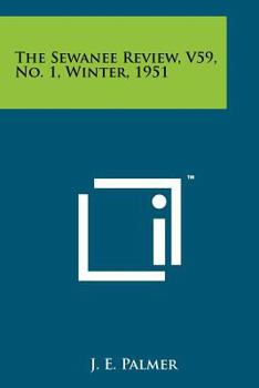 The Sewanee Review, V59, No. 1, Winter, 1951