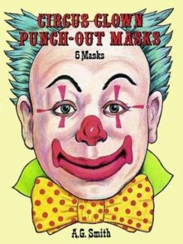 Paperback Circus Clown Punch-Out Masks Book