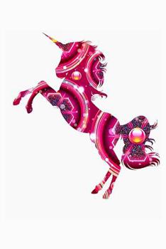 Paperback Gems And Jewels Unicorns: Blood Sugar Tracker Book