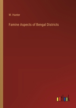 Paperback Famine Aspects of Bengal Districts Book
