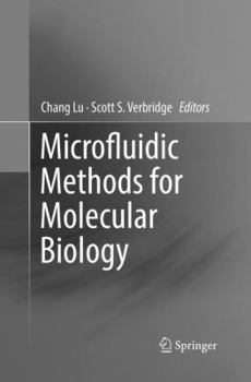 Paperback Microfluidic Methods for Molecular Biology Book