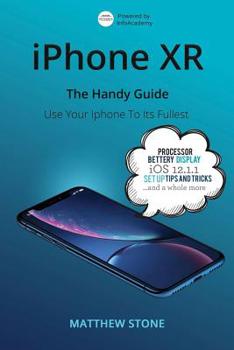 Paperback iPhone XR: The Handy Apple Guide Book