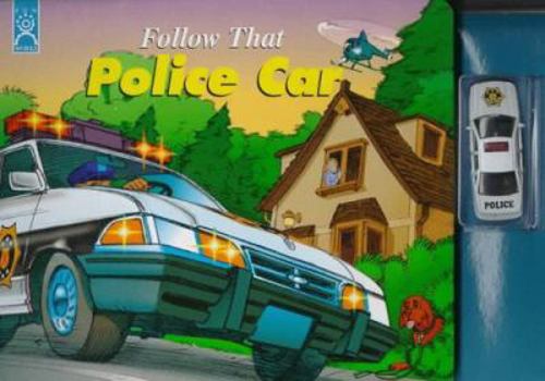 Hardcover Follow That Police Car Book