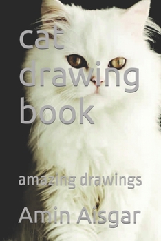 Paperback cat drawing book: amazing drawings Book