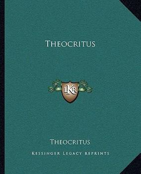 Paperback Theocritus Book
