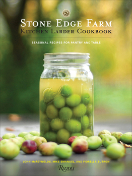 Hardcover Stone Edge Farm Kitchen Larder Cookbook Book