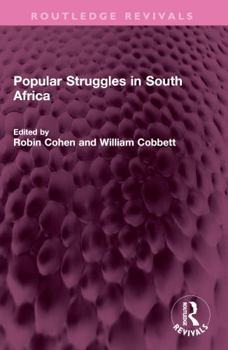 Paperback Popular Struggles in South Africa Book