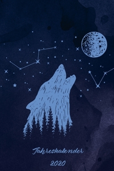 Jahreskalender 2020: 365 Tage 52/53 Wochen undatiert A5 Notizbuch für Notizen & Termine Wochenplaner 200 Seiten (German Edition)