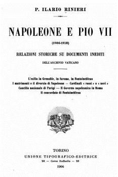 Paperback Napoleone E Pio VII [Italian] Book