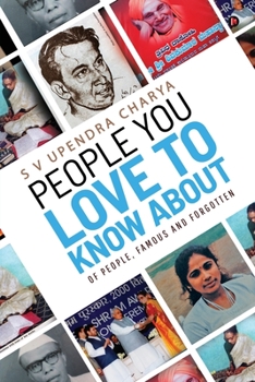 Paperback People You Love to Know About: Of people, famous and forgotten Book