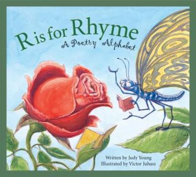 Hardcover R Is for Rhyme: A Poetry Alphabet Book