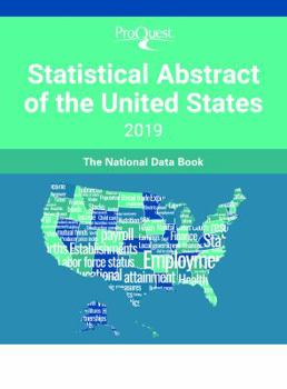 Hardcover Proquest Statistical Abstract of the United States 2019: The National Data Book