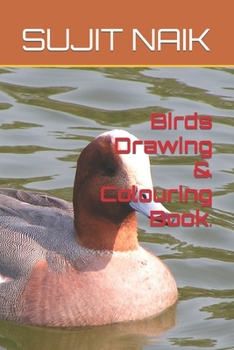 Paperback Birds Drawing & Colouring Book. Book