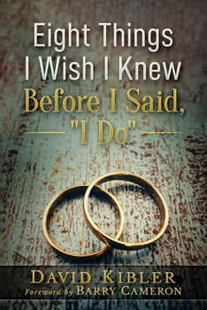 Paperback Eight Things I Wish I Knew Before I Said, I Do Book