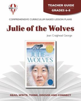 Paperback Julie of the Wolves - Teacher Guide by Novel Units Book