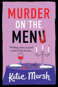 Paperback Murder on the Menu [Large Print] Book