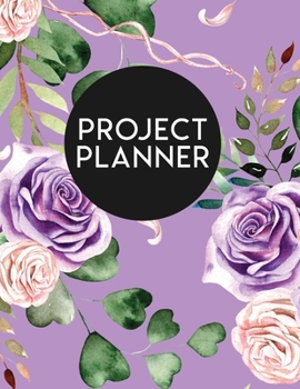 Paperback Project Planner: Floral Dated 2020 Planner Focus Weekly Monthly Book