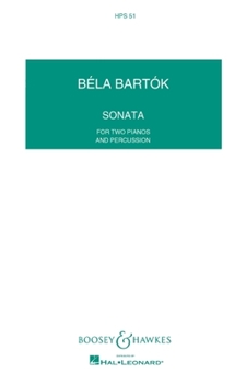 Paperback Sonata for Two Pianos and Percussion Book
