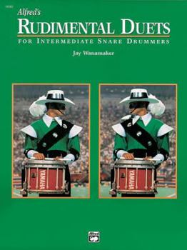 Paperback Alfred's Rudimental Duets: For Intermediate Snare Drummers Book