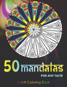 Paperback 50 Mandalas For Any Taste Book
