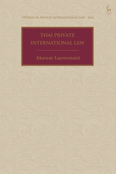 Hardcover Thai Private International Law Book