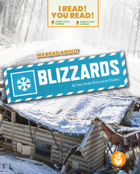 Paperback We Read about Blizzards Book