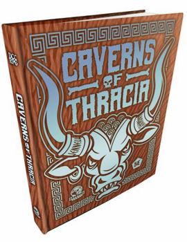 Hardcover The Caverns of Thracia (5e) Minotaur Hide Cover Book