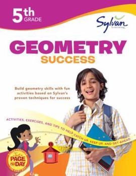 Paperback Fifth Grade Geometry Success (Sylvan Workbooks) (Math Workbooks) Book