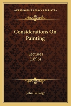 Paperback Considerations On Painting: Lectures (1896) Book