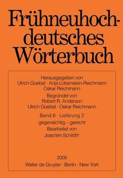 Paperback Fruhneuhochdeutsches Worterbuch [German] Book