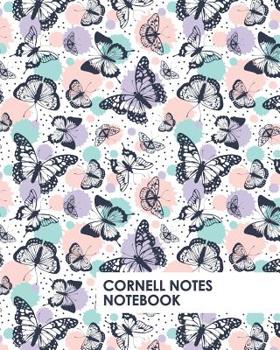 Paperback Cornell Notes Notebook: Beautiful Butterfly Notebook Supports a Proven Way to Improve Study and Information Retention. Book