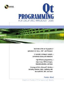 Paperback Qt Programming for Linux & Windows 2000 (Hewlett-Packard Professional Books) Book