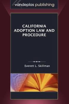 Hardcover California Adoption Law and Procedure Book