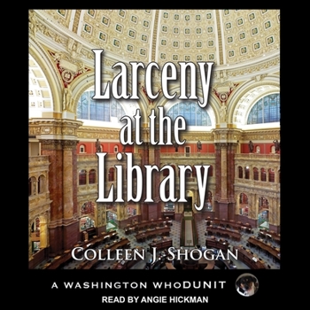 Audio CD Larceny at the Library Book