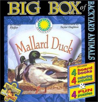 Hardcover Big Box of Backyard Animals (Big Box of Board Books Series) Book