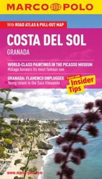 Paperback Costa del Sol Granada Marco Polo Guide Book