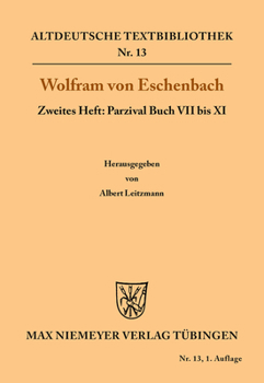 Paperback Parzival Buch VII bis XI [German] Book