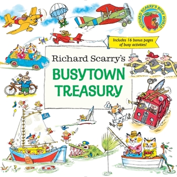 Hardcover Richard Scarry's Busytown Treasury Book