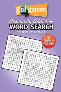 Paperback Go!games Absolutely Addictive Word Search Book