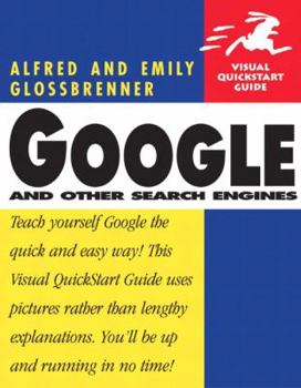 Paperback Google and Other Search Engines: Visual QuickStart Guide Book